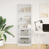 Biblioteka bijela 60x24x176 cm Inženirsko drvo | Eponuda.com