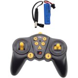 Kamion kiper na daljinsko upravljanje Dump Truck RC 2.4G sa zvučnim efektima crveno/žuti | shoptok.hr