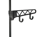  Za odjeću od čelika i netkane tkanine 55x28 5x175 cm crni | shoptok.hr