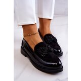 S. BARSKI Elegant Patent Loafers Black S.Barski | Eponuda.ba