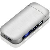 Oem Električni vžigalnik z USB polnjenjem TO-25708 - Srebrna Cene