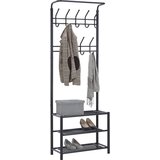 Mömax Samostoječ Obešalnik Amelia, Črna, Jeklo | Shoptok.si