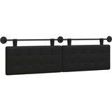  Držeće uzglavlje Zidne Lažna koža - Crna 180 cm bez LED | shoptok.hr