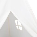  Dječji šator tipi od breskvine kore bijeli 120 x 120 x 150 cm | Eponuda.com