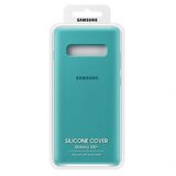 Samsung original silikonski ovitek EF-PG975TGE za Galaxy S10 Plus G975 - zelen | Shoptok.si