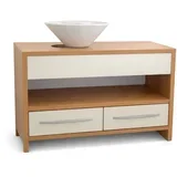 visoki kupatilski ormarić 60 x 70 x 95 cm korpus drvo / front bež-krem