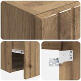  Set ormarića za kupaonicu 3 kom. Hrast artisan Smeđa 49 x 44,5 x 65,5 cm | shoptok.hr