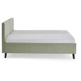 Meise Möbel Svetlo zelena oblazinjena zakonska postelja z letvenim dnom 180x200 cm Piano – | Shoptok.si