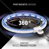  Set hula hoop magnetski plavi hhm15 s utegom + brojač hms + podrška za struk br163 crni pluz veličina | shoptok.hr