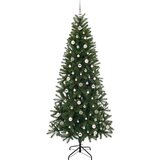 vidaXL Umjetno božićno drvce s stalakom Zelena 240 cm PE i PVC | shoptok.hr