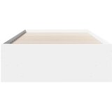  Okvir za krevet bijeli 100 x 200 cm konstruirano drvo | shoptok.hr