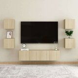  Noćni ormarići 2 kom boja hrasta 30 5 x 30 x 30 cm od iverice | shoptok.hr