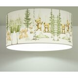  Dečije stropno svetlo KIDS ROOM 1xE27/60W/230V, prečnik 40 cm, sa motivom životinja | Eponuda.com