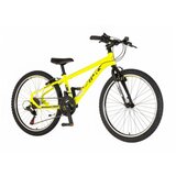 Visitor bicikl radiance 24" neon žuto crni Cene