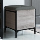 vidaXL Klupa za cipele siva boja hrasta 42x42x45 cm konstruirano drvo Cijene