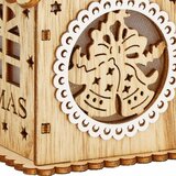 springos Božićna Dekoracija - Smeđe-Bijela, 6 x 9 cm | shoptok.hr