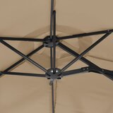  Dvostruki vrtni suncobran smeđesivi 316 x 145 cm | Eponuda.com
