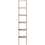 vidaXL Knjižne omare 2 kosa zložljiva sonoma hrast 30x30x80cm inž. les | Shoptok.si