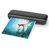 Nedis LAMI112BK4 Laminator, aparat za plastifikaciju A4, 230 mm/min, black | ePonuda.com