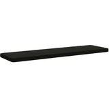  Jastučići za klupe - 2 dijela VUGHT 2 kom. 100% poliester Crna - Crna (poliester) 180 x 50 cm 2 | shoptok.hr
