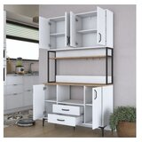Hanah home Komoda s ladicama JE169 3400, 120x198,6x40 cm, Bijela | Eponuda.ba