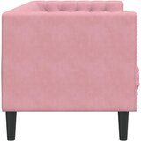  Trosjed Chesterfield s jastučićima ružičasti baršunasti | shoptok.hr