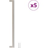  Ručke za ormarić 5 kom srebrne 320 mm od nehrđajućeg čelika | Eponuda.com