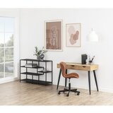 Actona Lesena delovna miza s predali Neptun | Shoptok.si