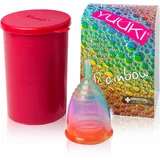 Yuuki Rainbow Jolly 1 + cup menstrualna skodelica velikost large (⌀ 46 mm, 24 ml) 1 kos