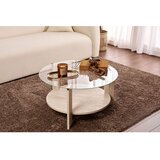 Hanah home Klub sto Clara, 75x40x75 cm, Bež | Eponuda.ba