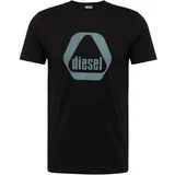 Diesel Majica 'Diegor' pastelno modra / črna