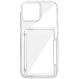  Ohišje za iPhone 15 z držalom za kartice, Prozorno, (5000039389) | Shoptok.si