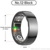 INF Smart Ring R1000 – Monitor spanja, Bluetooth 5.0, Monitor kisika v krvi Black 12, (22064272) | Shoptok.si