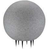  Spoljašnja lampa ARGENTO, 1xE27/15W/230V, prečnik 40 cm, IP65, siva | Eponuda.com
