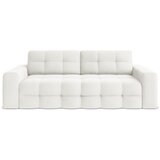 Makamii Bijela sklopiva sofa od bouclé tkanine 255 cm Milu – | shoptok.hr