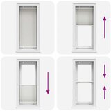  Plisirana roleta svijetlosiva 55x150 cm širina tkanine 54 4 cm | shoptok.hr