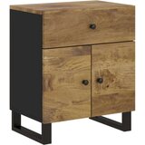  Nočna omarica 50x33x60 cm trden mangov les in inženirski les, (20733397) | Shoptok.si