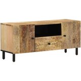 TV ormarić 105 x 33 x 46 cm od masivnog drva manga Cijene