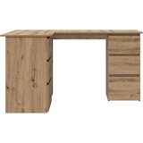  Kutni stol obrtnički hrast 145x100x76 cm konstruirano drvo | Eponuda.com