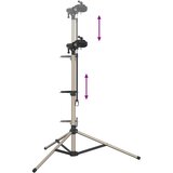  Stalak za popravak bicikla sklopivi 120 - 165 cm aluminijski | shoptok.hr