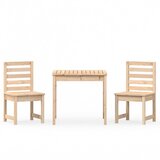  3-dijelni vrtni bistro set od masivne borovine | shoptok.hr