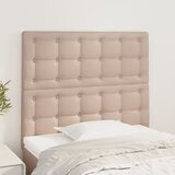  Uzglavlje Cappuccino 80x5x118/128 cm Imitacija kože | shoptok.hr