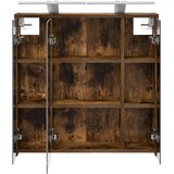 Kopalni&amp;scaron;ka ogledalna omara Dimljeni oreh 63,5 x 16 x 62,5 cm, (5000233024) Slike