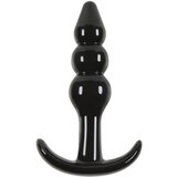 Ns Novelties Jelly Rancher Ripple T-Plug Black Cene