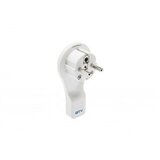 Gtv flat plug for cable 16A /250V, white | shoptok.hr