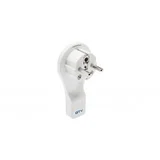flat plug for cable 16A /250V, white