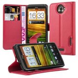 Cadorabo Ohišje, združljivo z HTC ONE X / X+ v rdeče sladkorno jabolko - Zaščitni ovitek z magnetnim zapiranjem, stoječo funkcijo in režo za kartice, (20557356) | Shoptok.si