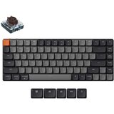KEYCHRON K3 QMK brezžična mehanska tipkovnica bela LED / Low Profile 2.0 / Brown / K3X-A3, (22104839) Cene