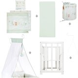 Roba Bijela kolijevka s podesivom visinom/za spavanje s bebom 90x45 cm Woodland Buddies – | shoptok.hr