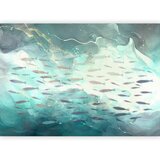  Foto tapeta - School of small fish 100x70 Vodootporna | shoptok.hr